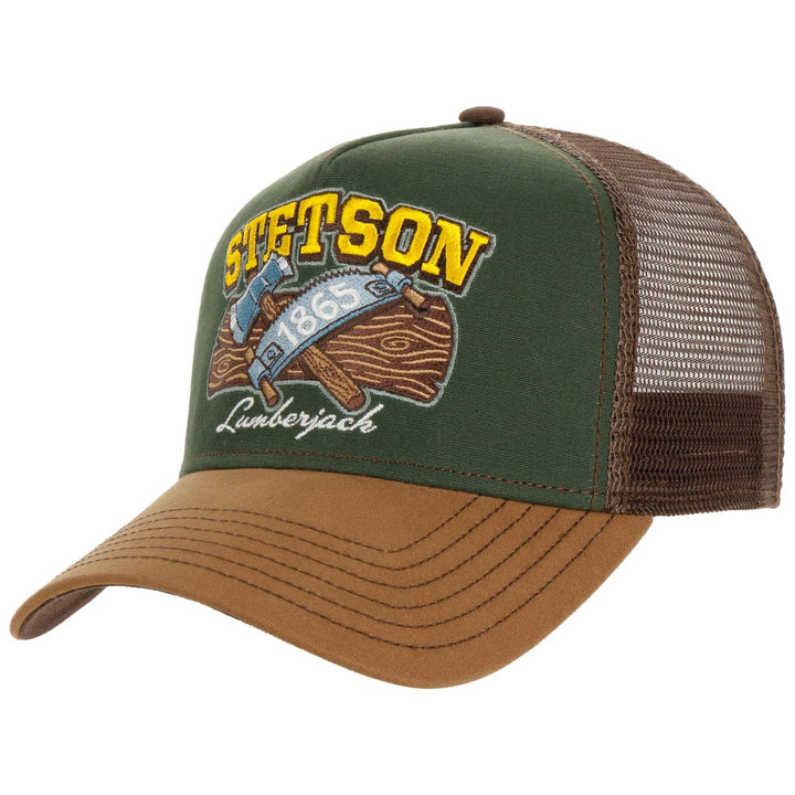 Stetson Lumberjack Baseball Trucker Cap Adjustable Snapback