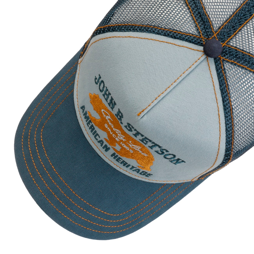 Blue Bear Stetson American Baseball Trucker Cap Adjustable Snapback