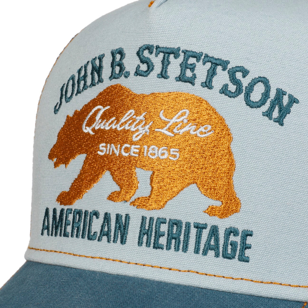Blue Bear Stetson American Baseball Trucker Cap Adjustable Snapback