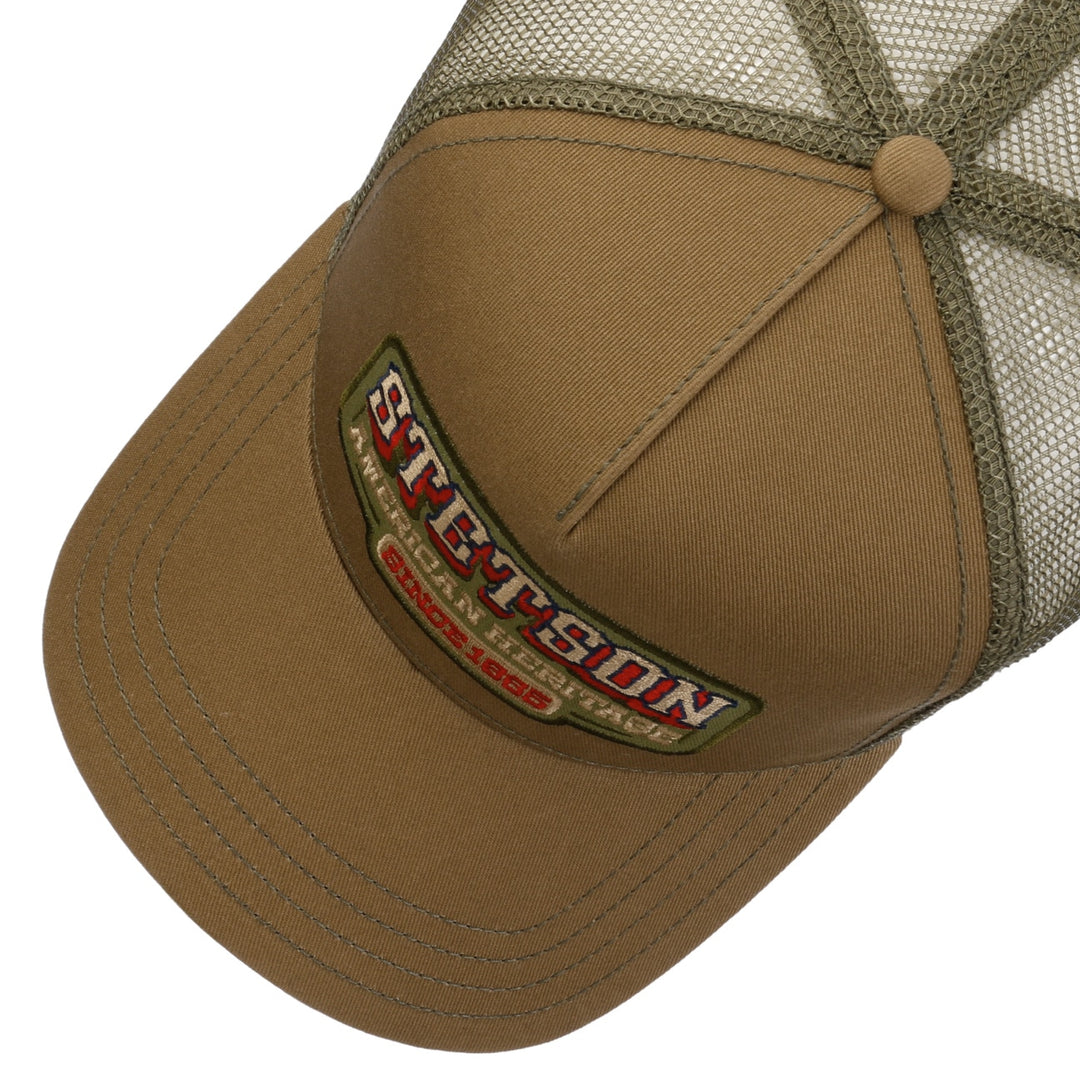 Western Stetson Trucker Baseball Cap