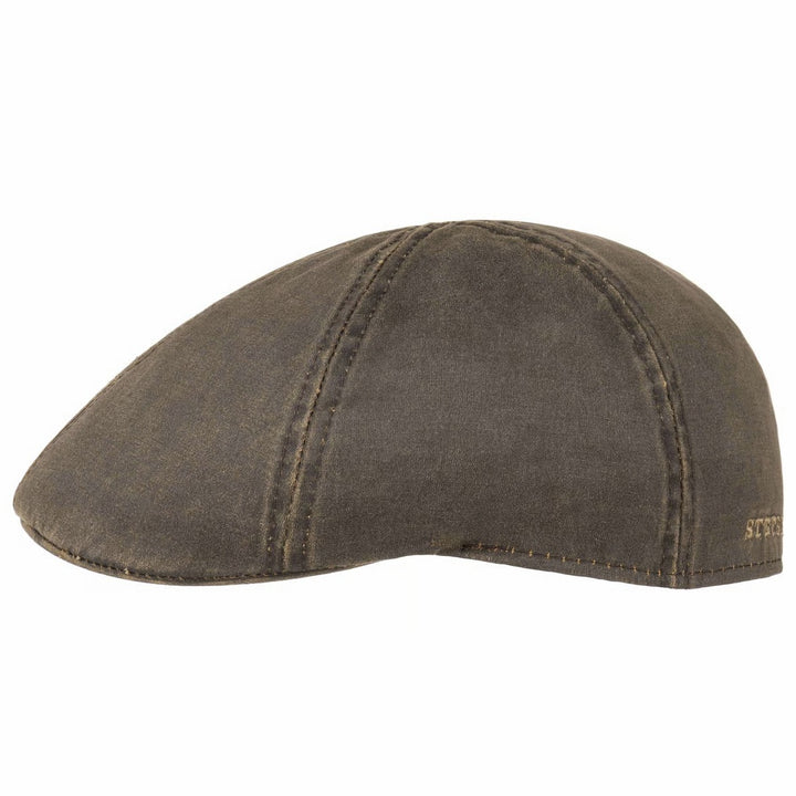 Stetson Texas Duckbill Level Gatsby Cap in Brown