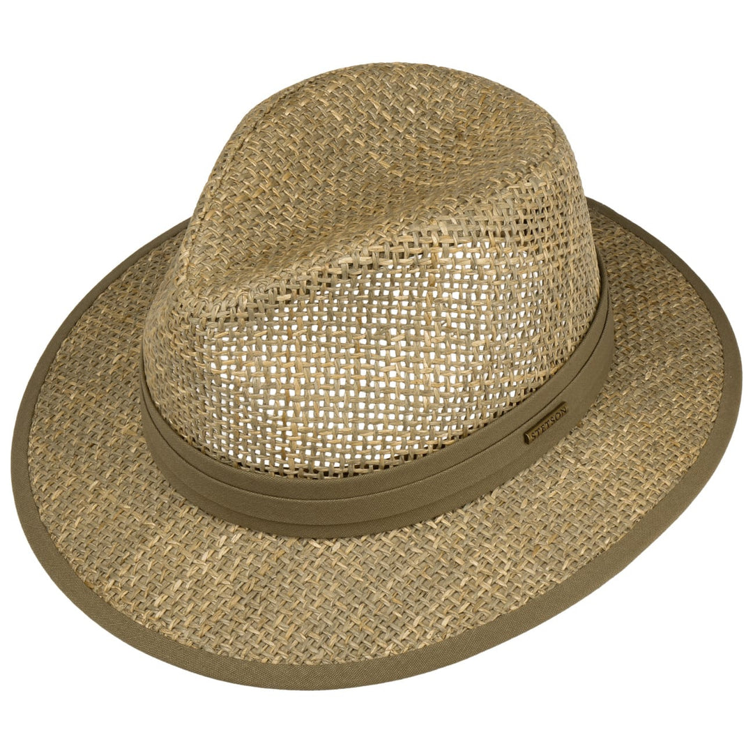 Stetson Stonebrook Seagrass Straw Summer Hat