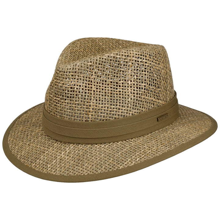 Stetson Stonebrook Seagrass Straw Summer Hat