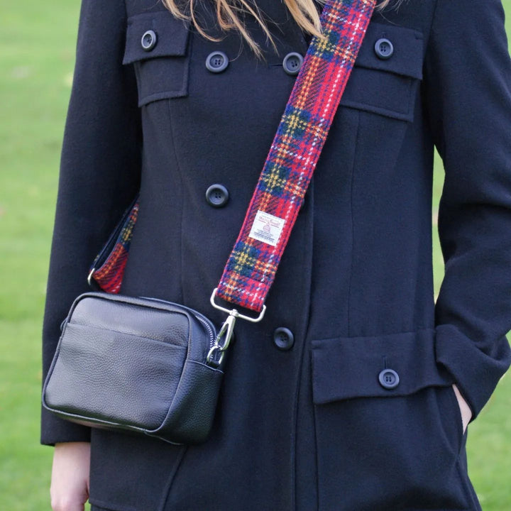 Glen Appin Harris Tweed Bag Strap