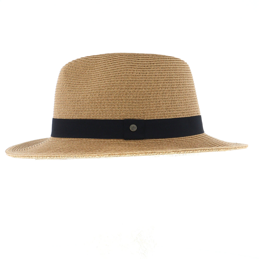 Havana Straw Fedora Hat From Sunday Afternoons in Tan