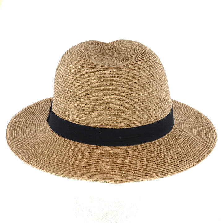 Havana Straw Fedora Hat From Sunday Afternoons in Tan