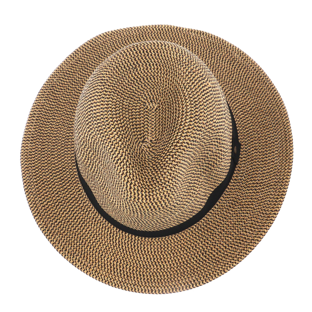 Havana Straw Fedora Hat From Sunday Afternoons in Tweed