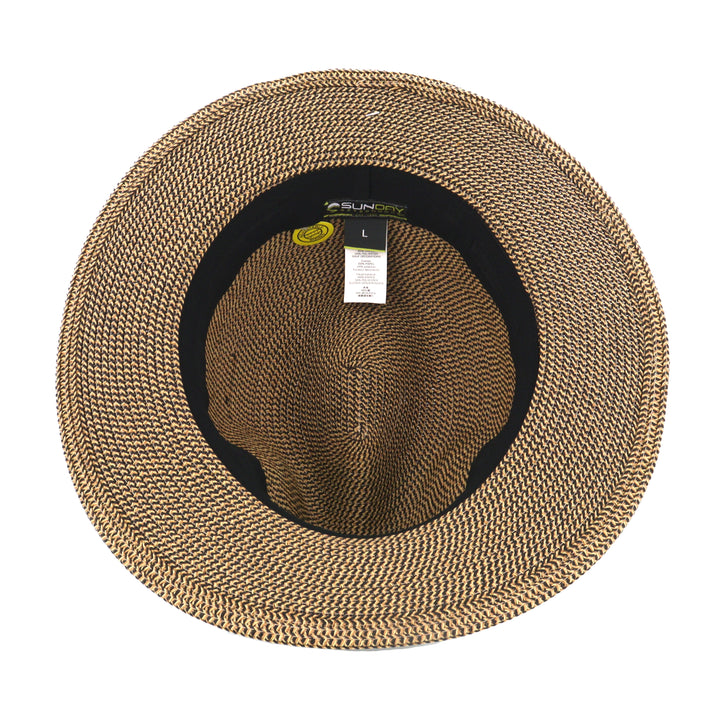 Havana Straw Fedora Hat From Sunday Afternoons in Tweed