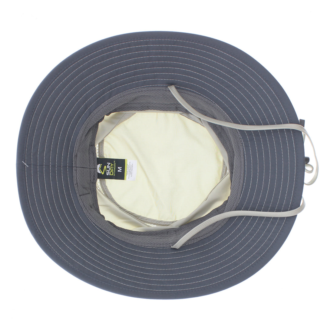 Sand Solar Bucket Hat With Chin Strap From Sunday Afternoons