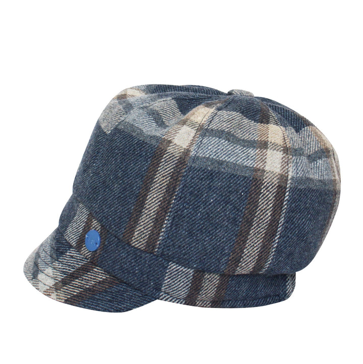 Ladies Bakerboy Cap - Tantallon Blue