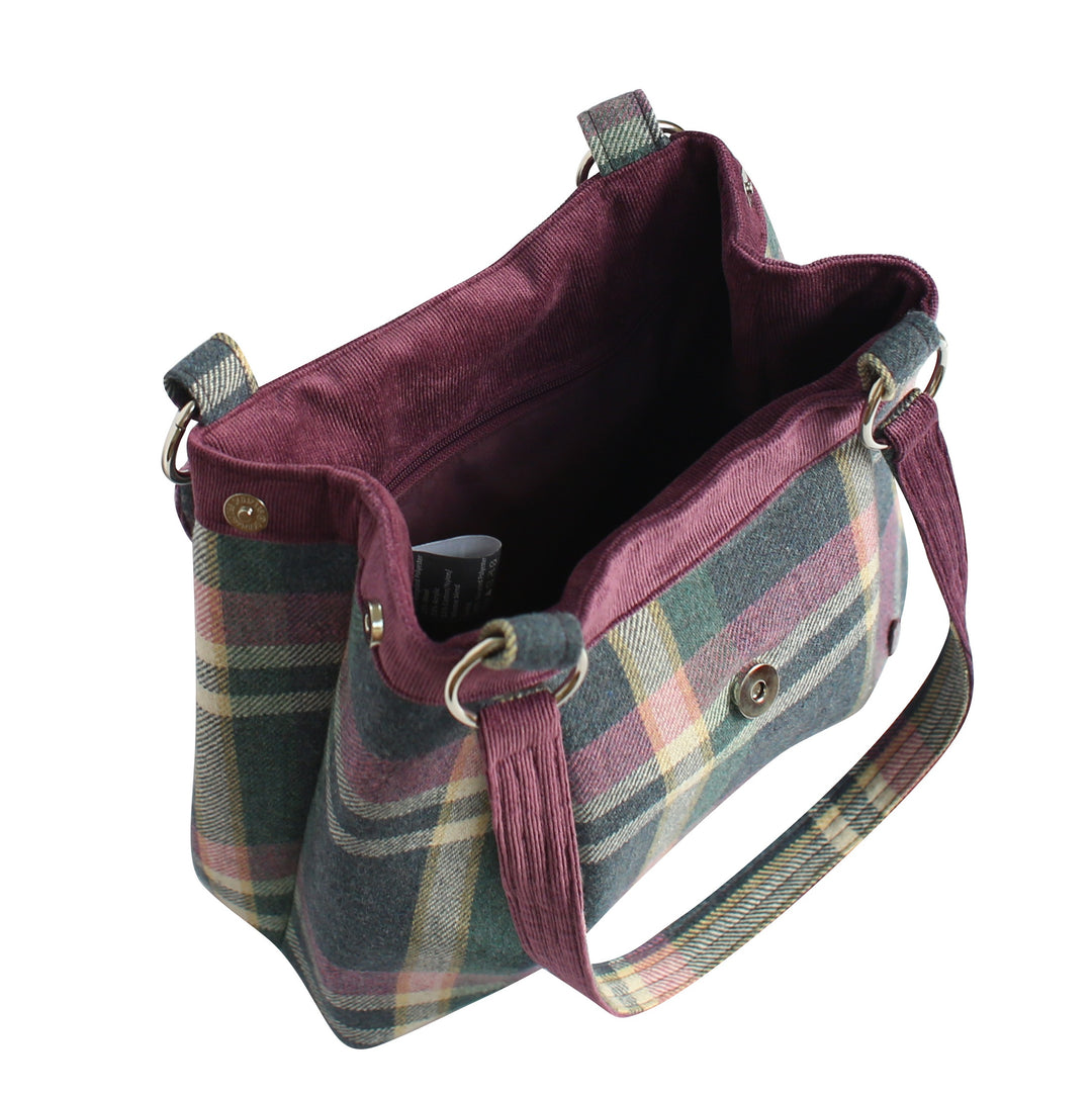 Ava Barnes Tweed Handbag by Earth Squared