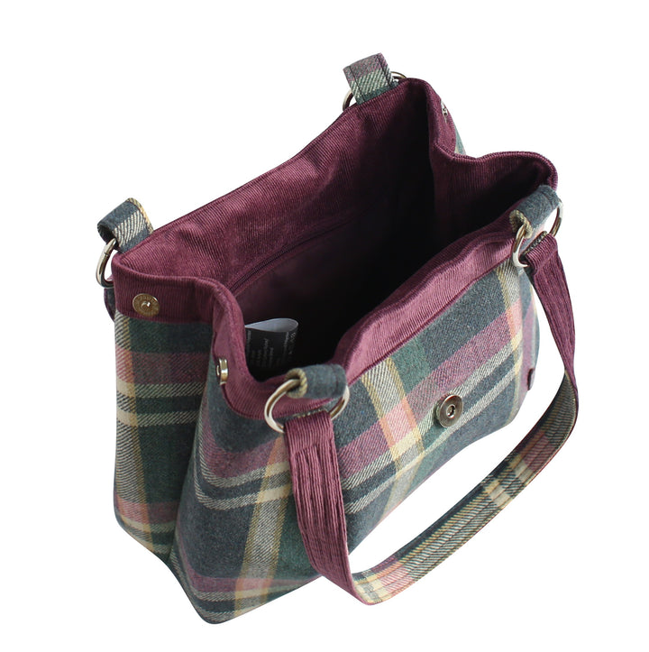 Ava Barnes Tweed Handbag by Earth Squared