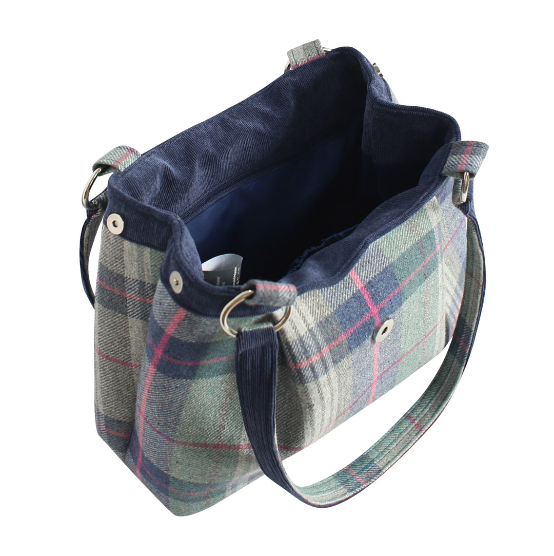 Ava Drem Tweed Handbag by Earth Squared