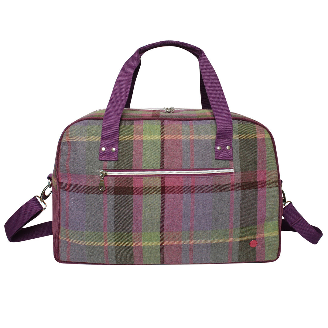 Gullane Tweed Weekend Travel Bag by Earth Squared