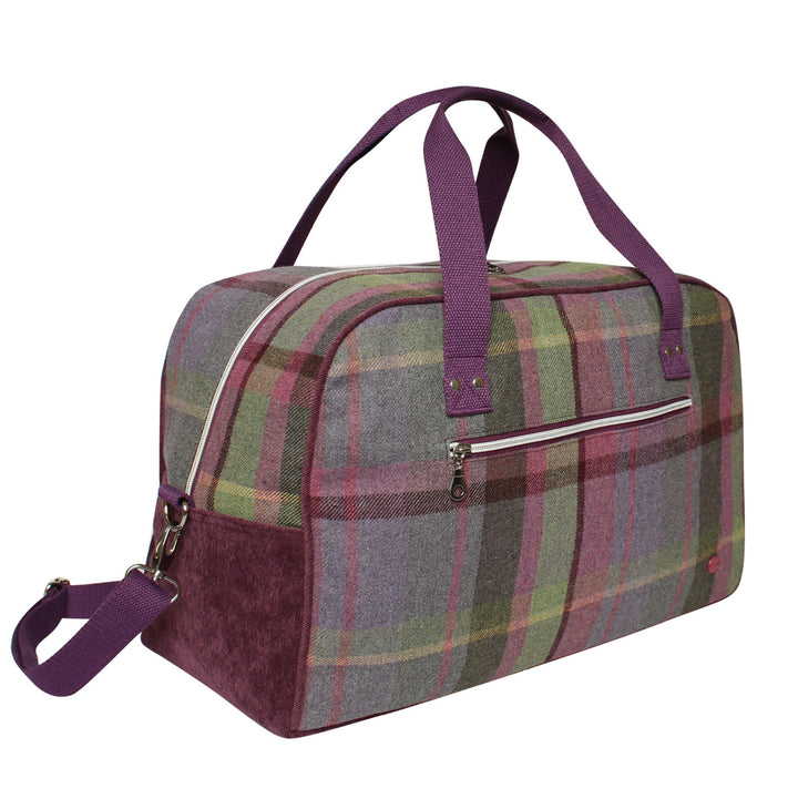Gullane Tweed Weekend Travel Bag by Earth Squared