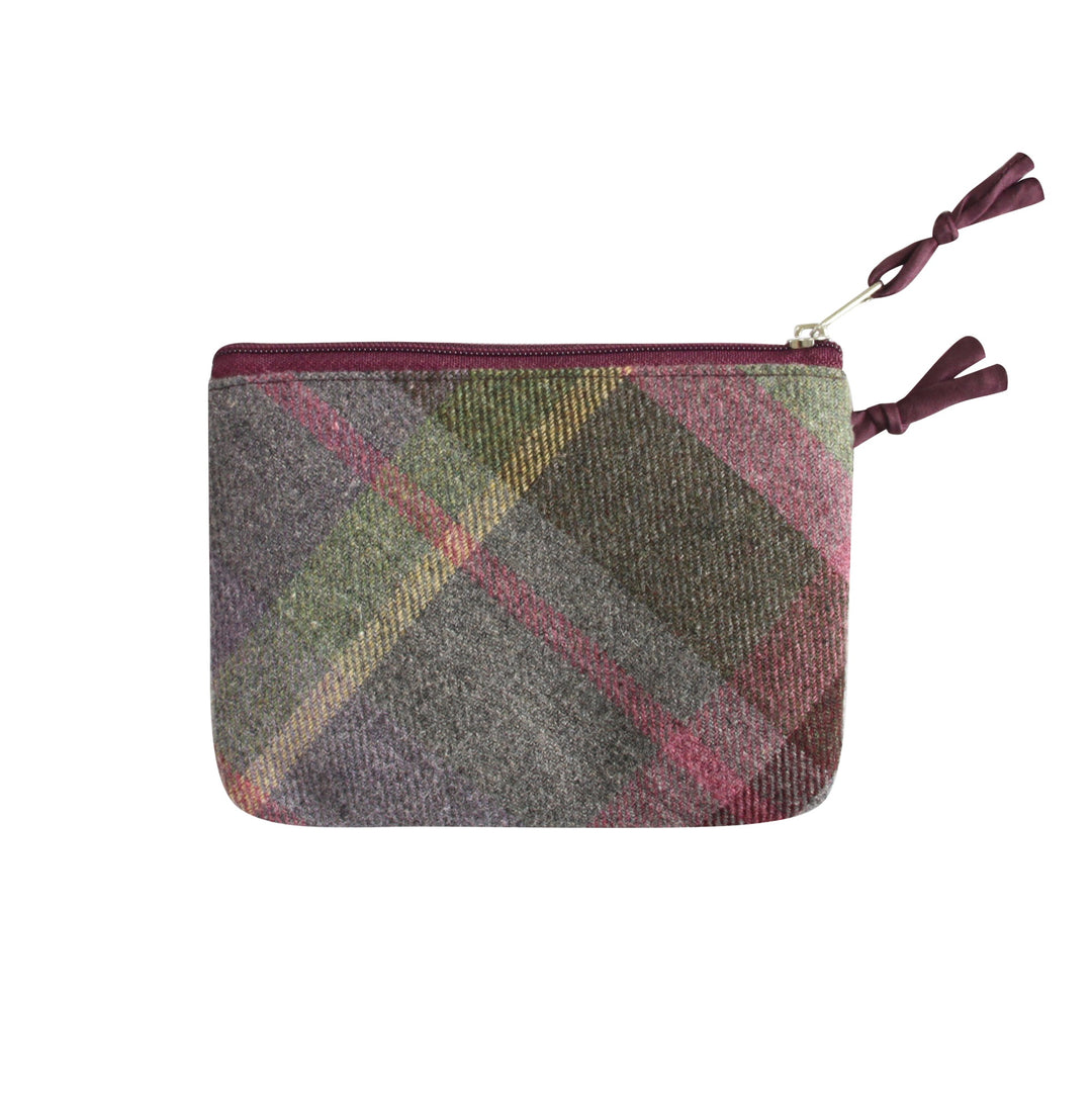 Plum & Gullane Tweed Emily Coin Purse by Earth Squared