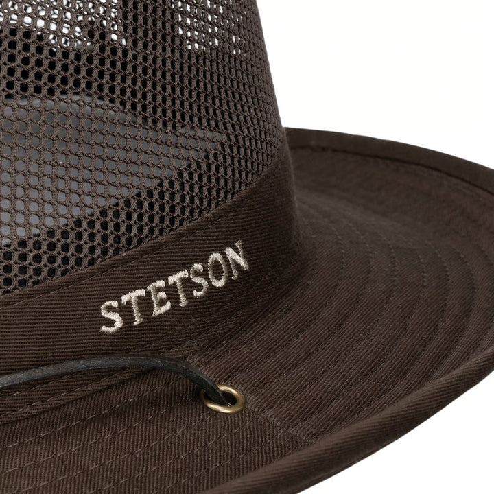 Stetson Organic Cotton Traveller Safari Hat Brown