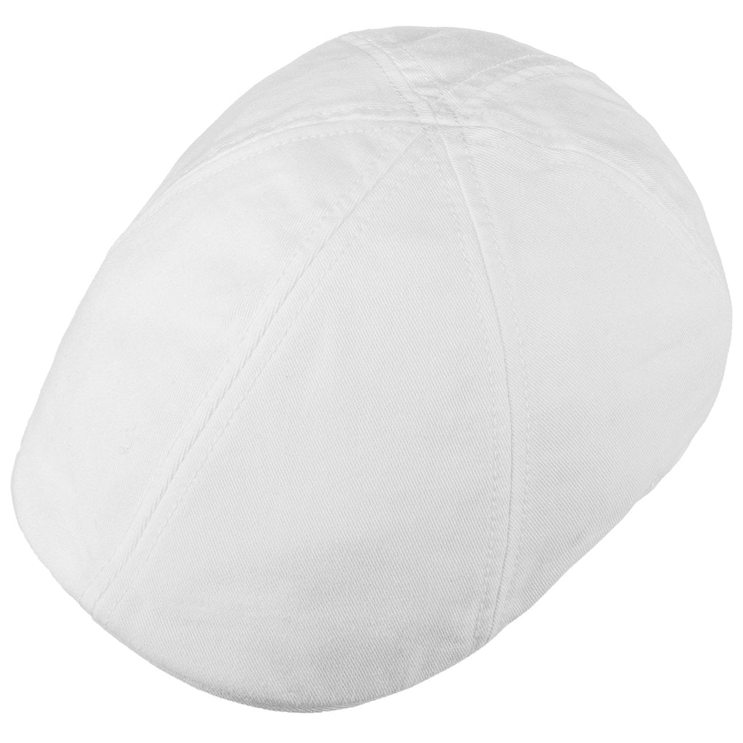 Stetson Texas Sun Protection Flat Cap in White