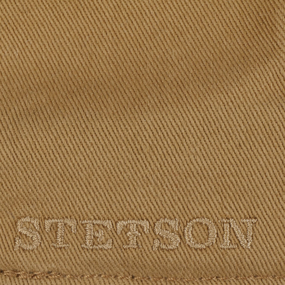 Stetson Texas Sun Protection Flat Cap in Light Brown