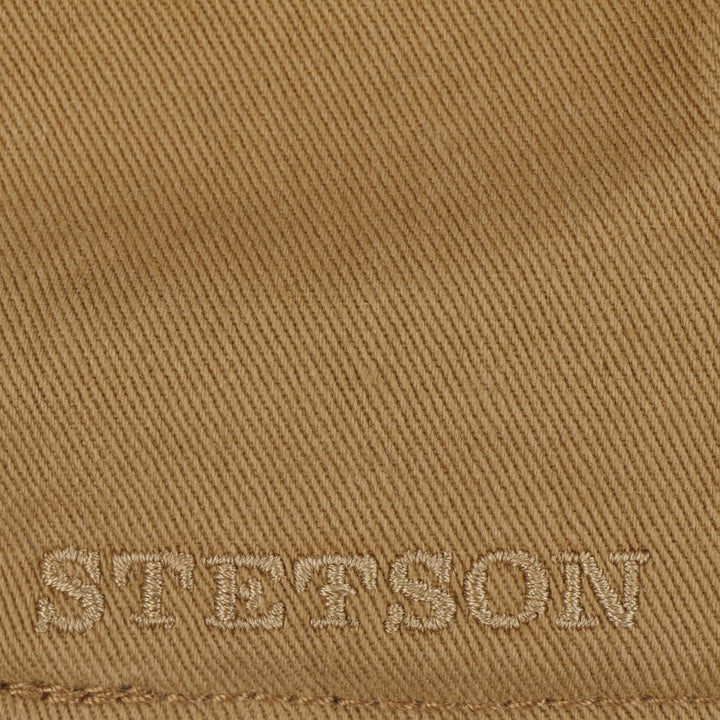 Stetson Texas Sun Protection Flat Cap in Light Brown