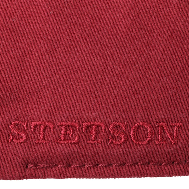 Stetson Texas Sun Protection Flat Cap in Red