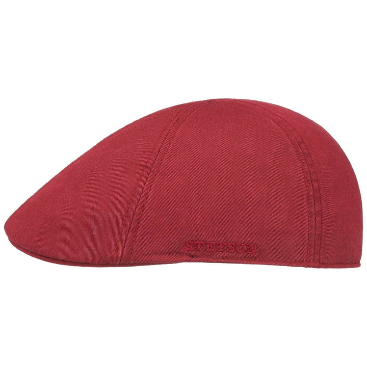 Stetson Texas Sun Protection Flat Cap in Red