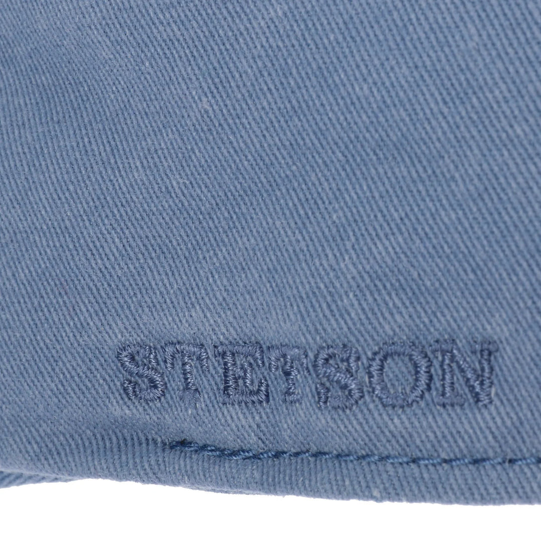 Stetson Texas Sun Protection Flat Cap in Light Blue