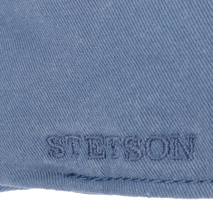 Stetson Texas Sun Protection Flat Cap in Light Blue