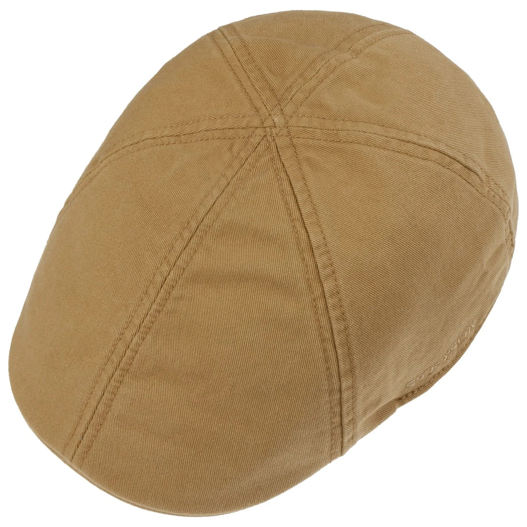 Stetson Texas Sun Protection Flat Cap in Light Brown