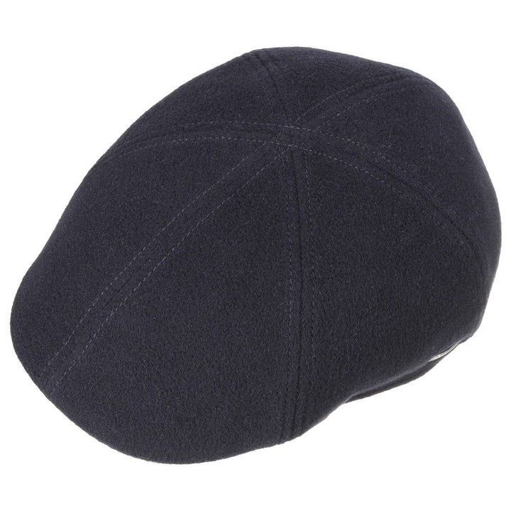 Stetson Texas Cashmere Wool Flat Cap in Navy