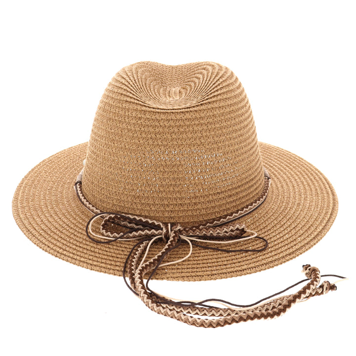 Women's Summer Cowgirl Straw Hat Natural