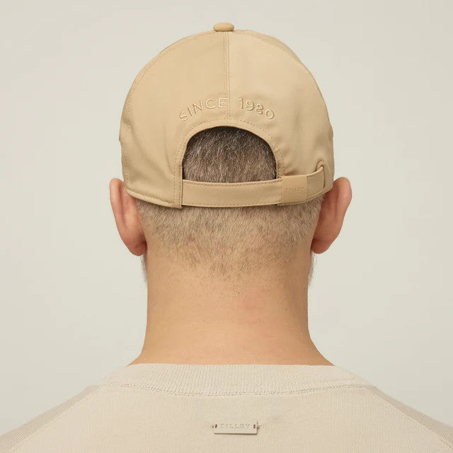 Tilley Tech Travel Baseball Cap in Tan