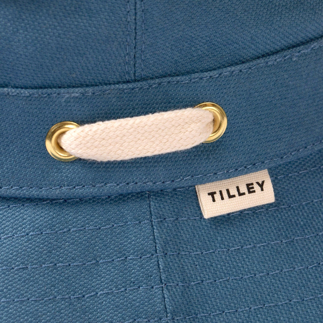 Tilley T1 Iconic Bucket Hat in Denim Blue