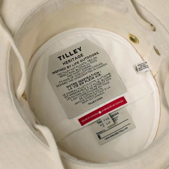 Tilley T1 Iconic Bucket Hat in Natural