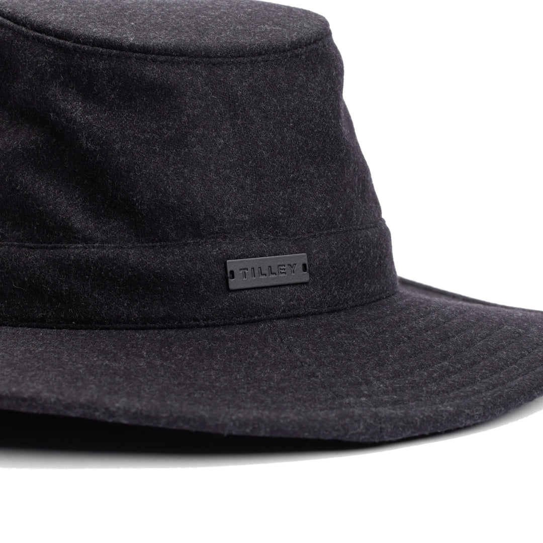 Tilley Wool Wide Brim Hat With Tuckaway Neck Warmer