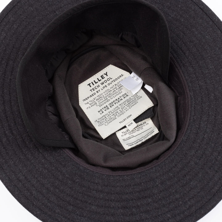 Tilley Wool Wide Brim Hat With Tuckaway Neck Warmer
