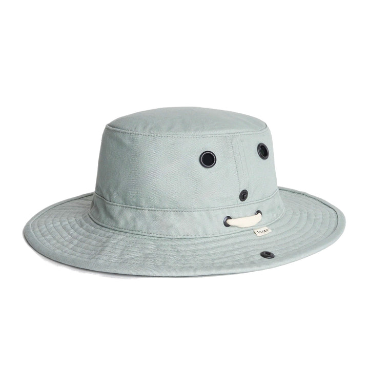 Tilley T3 Vintage Wanderer Cotton Bush Hat (Mist Blue)