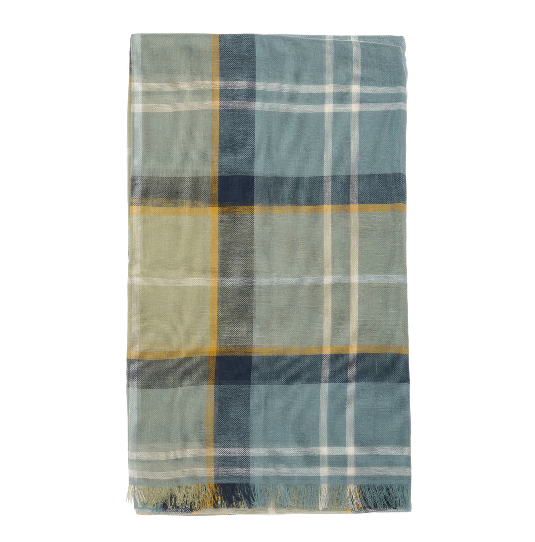 Barbour Welton Tartan Scarf in Highland Loch Tartan