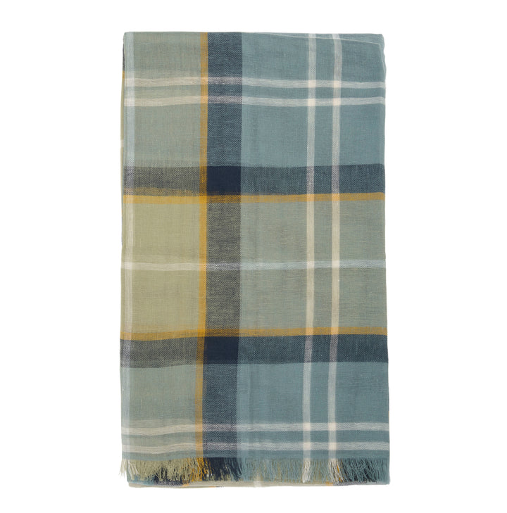 Barbour Welton Tartan Scarf in Highland Loch Tartan
