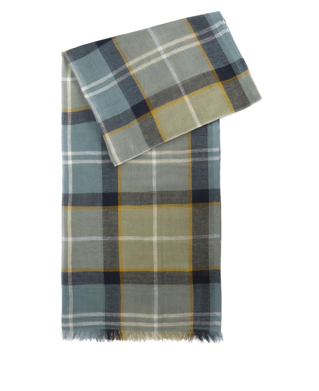 Barbour Welton Tartan Scarf in Highland Loch Tartan