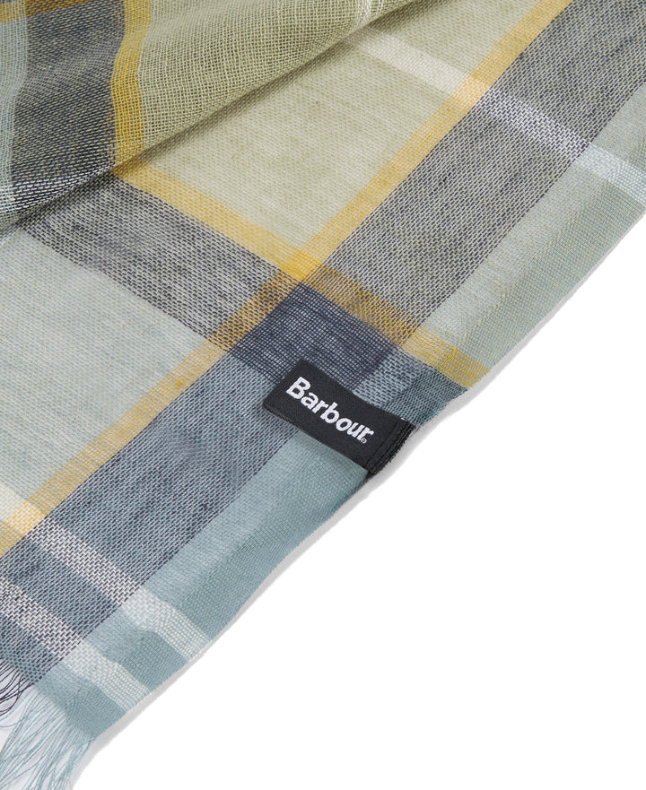 Barbour Welton Tartan Scarf in Highland Loch Tartan
