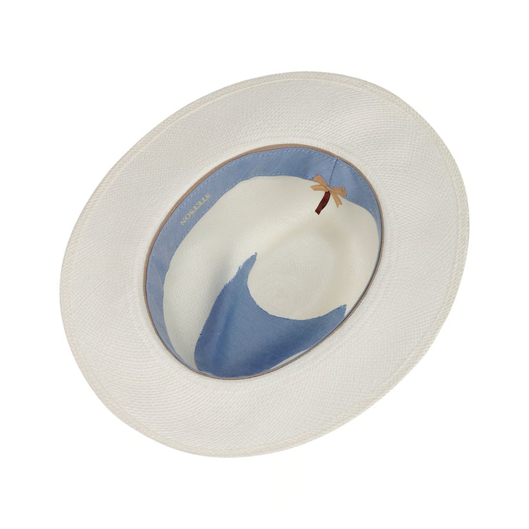 Stetson Vondrio Traveller Panama Hat in Bleached White