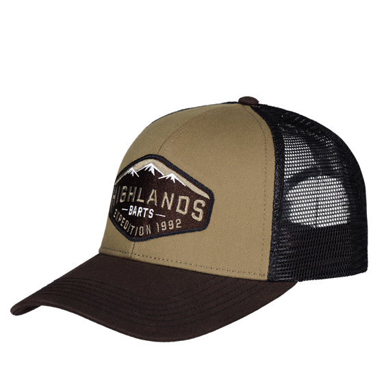 Barts Eoghan Trucker Baseball Cap in Brown