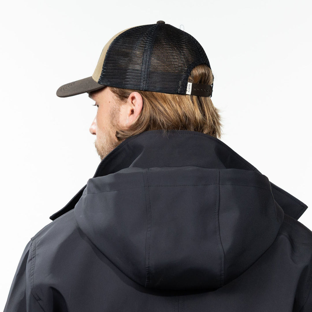 Barts Eoghan Trucker Baseball Cap in Brown