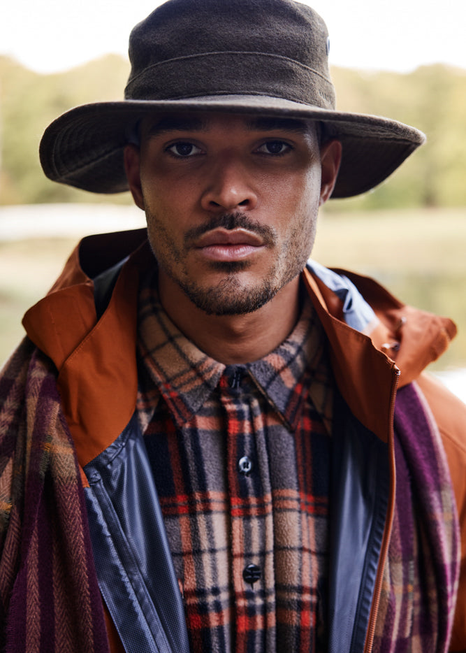 Barts Deirmid Traveller Wool Hat in Dark Brown