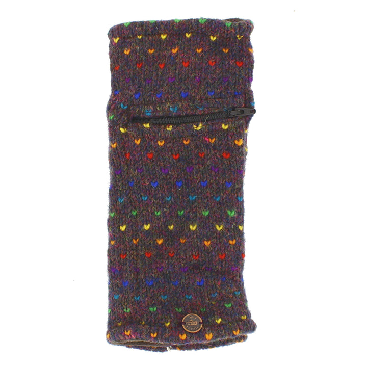 Solar Tick Zip Pocket Handwarmers - Heather