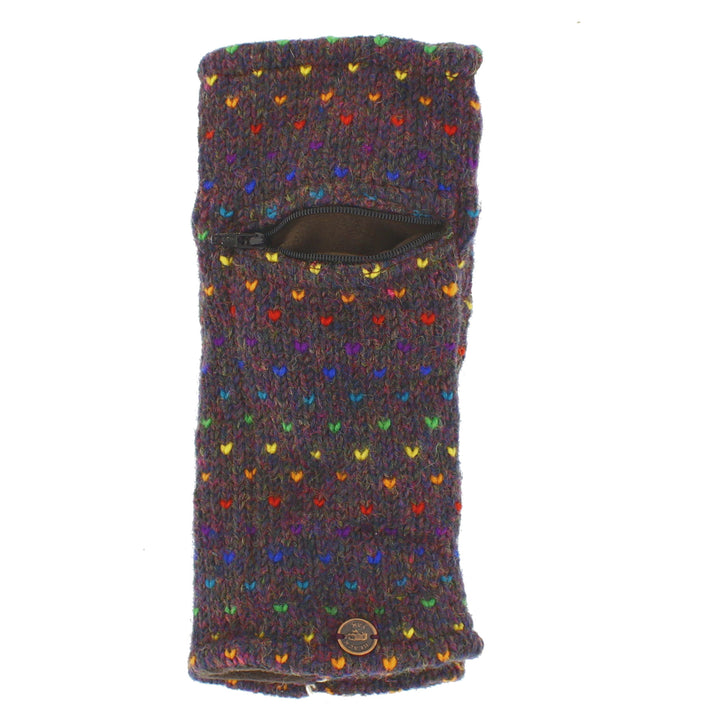 Solar Tick Zip Pocket Handwarmers - Heather