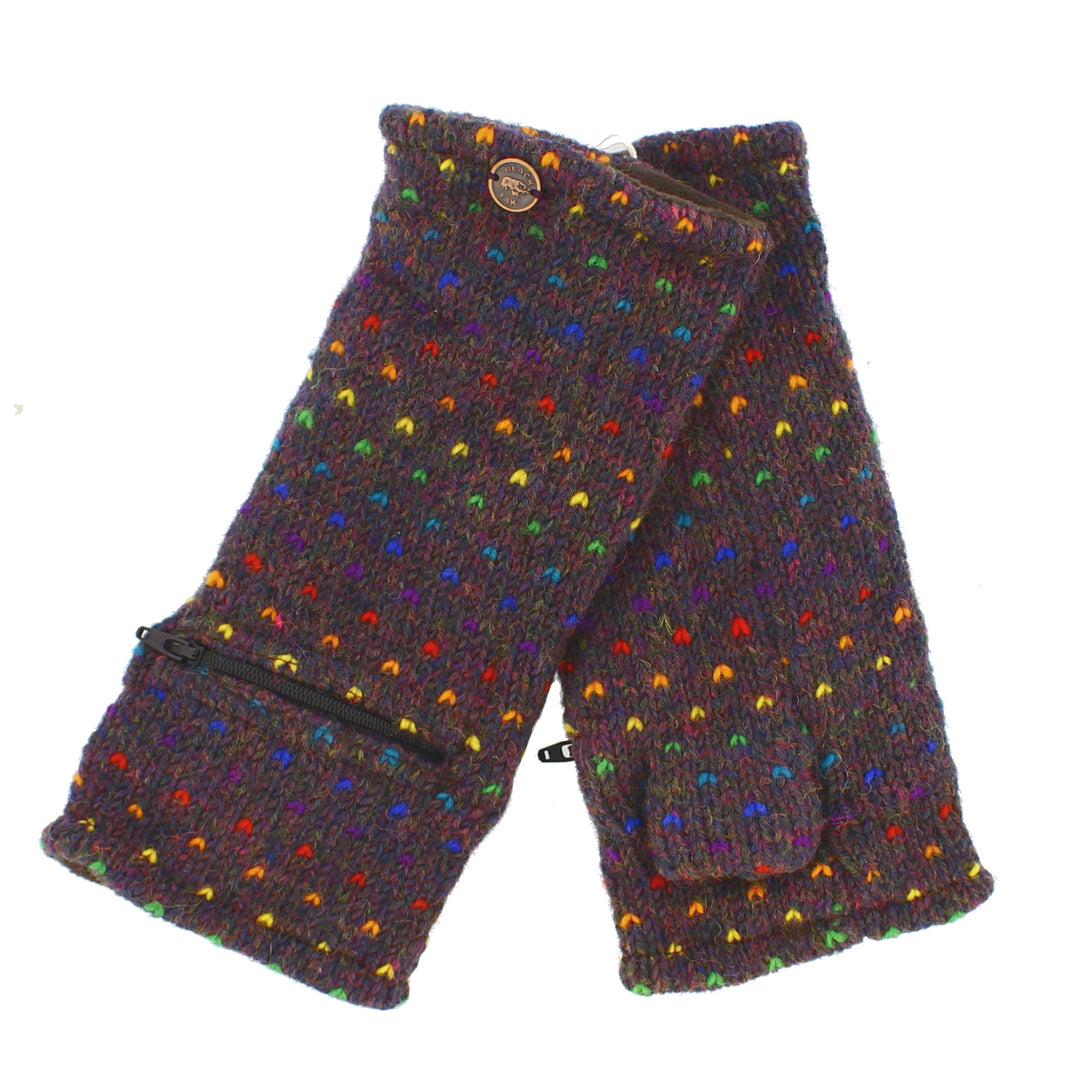 Solar Tick Zip Pocket Handwarmers - Heather