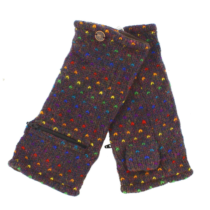 Solar Tick Zip Pocket Handwarmers - Heather