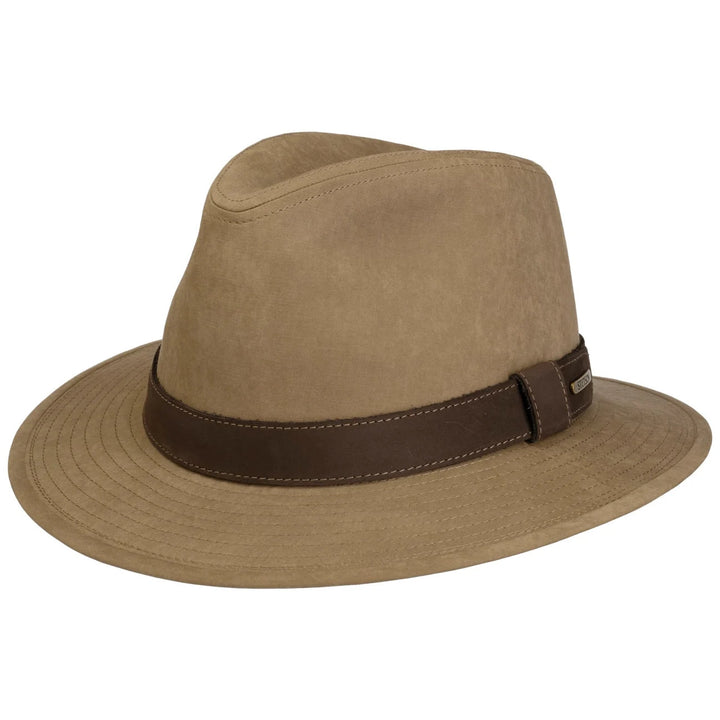 Stetson Traveller Cloth Hat in Sand